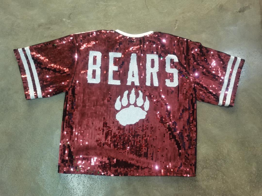 PSJA BEARS Sequins Shirt