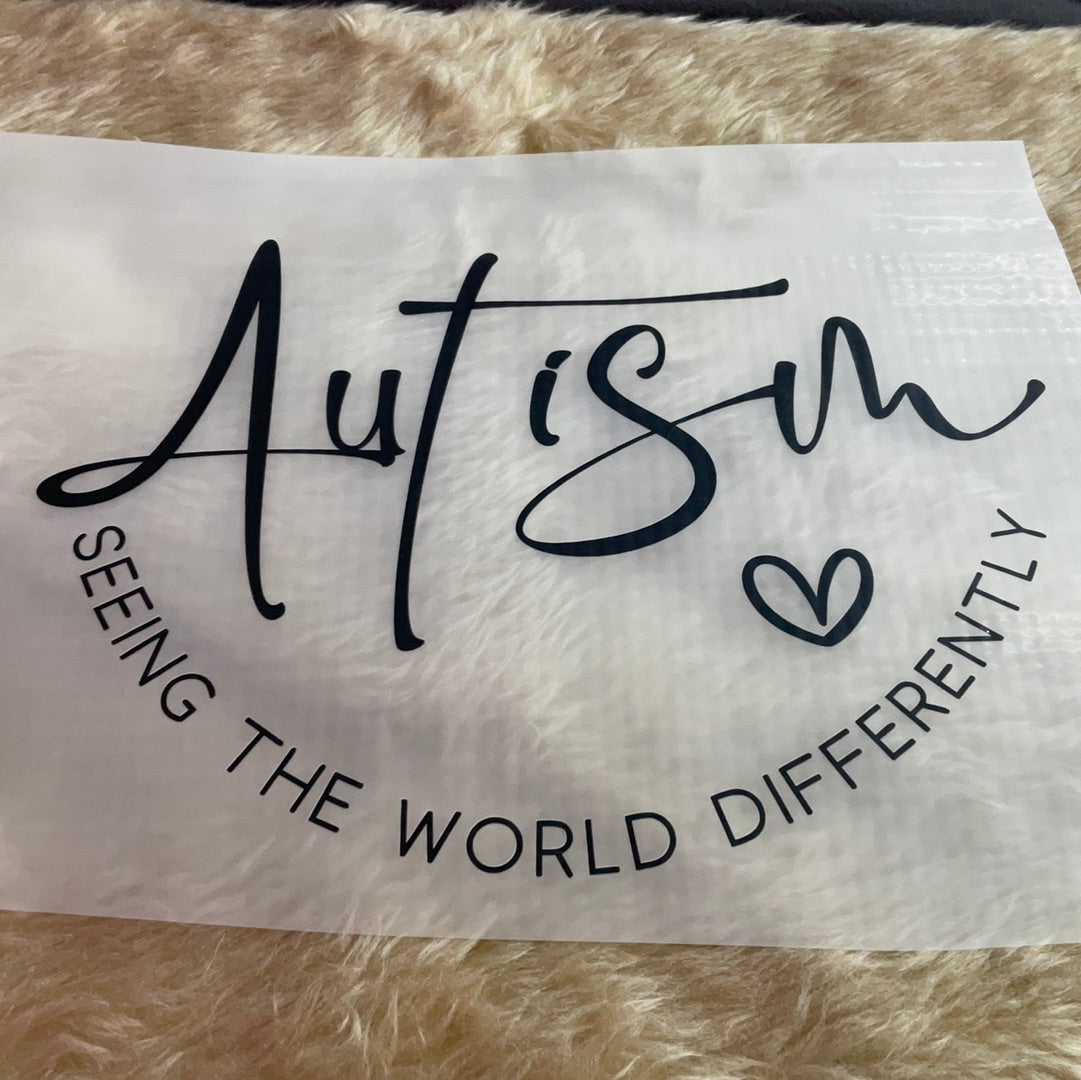 Autism, seeing the world different