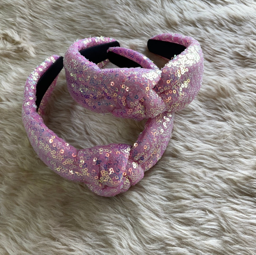 Pink SHIMMER Headband