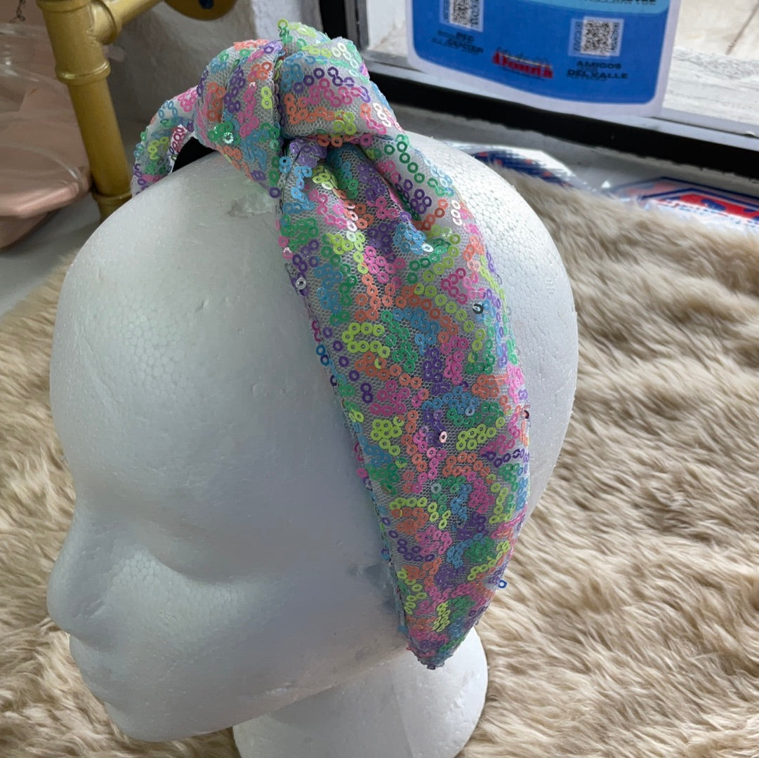 Multi Color SHIMMER Headband