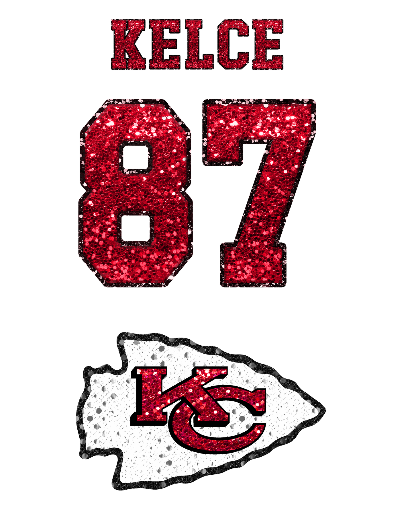Glitter Kelce