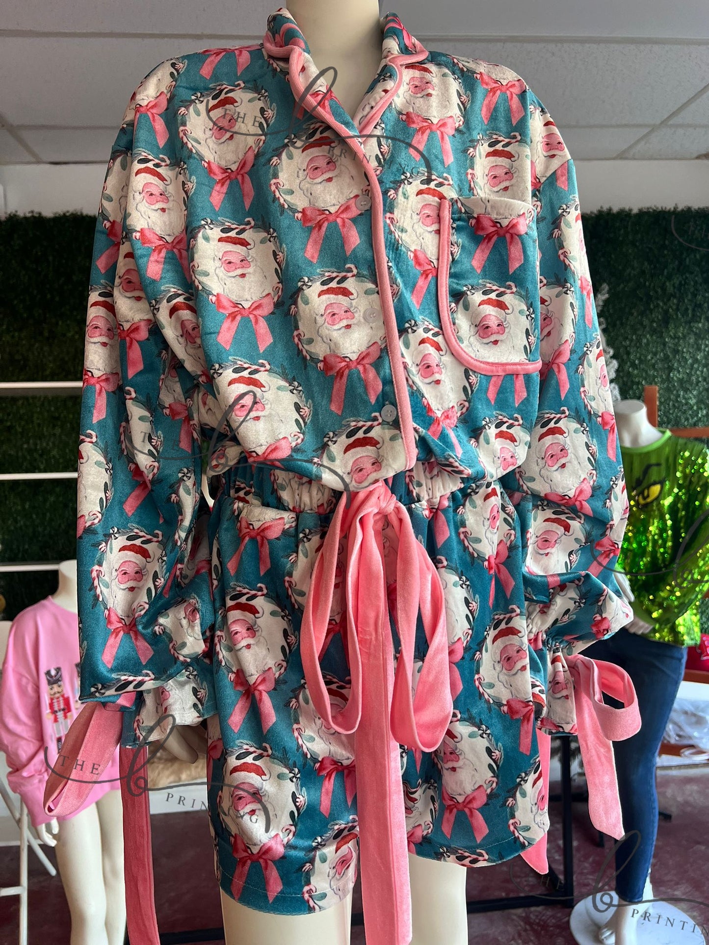 Santa Short Pajama set
