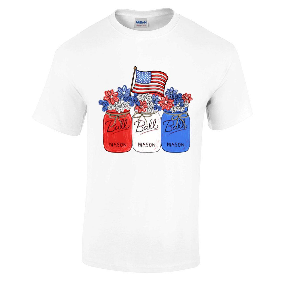 July 4th Masonjars
