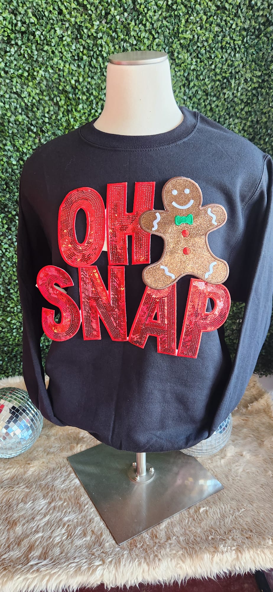 Oh Snap Sweater