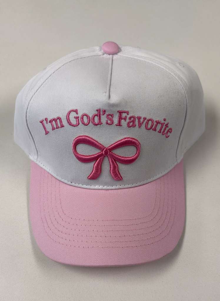 Pink Bow Trucker Cap