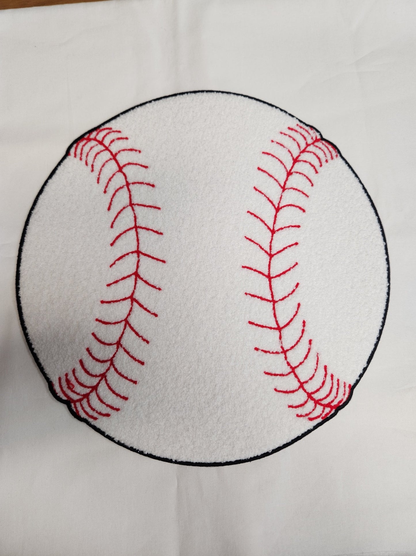 Baseball Chenille Patch