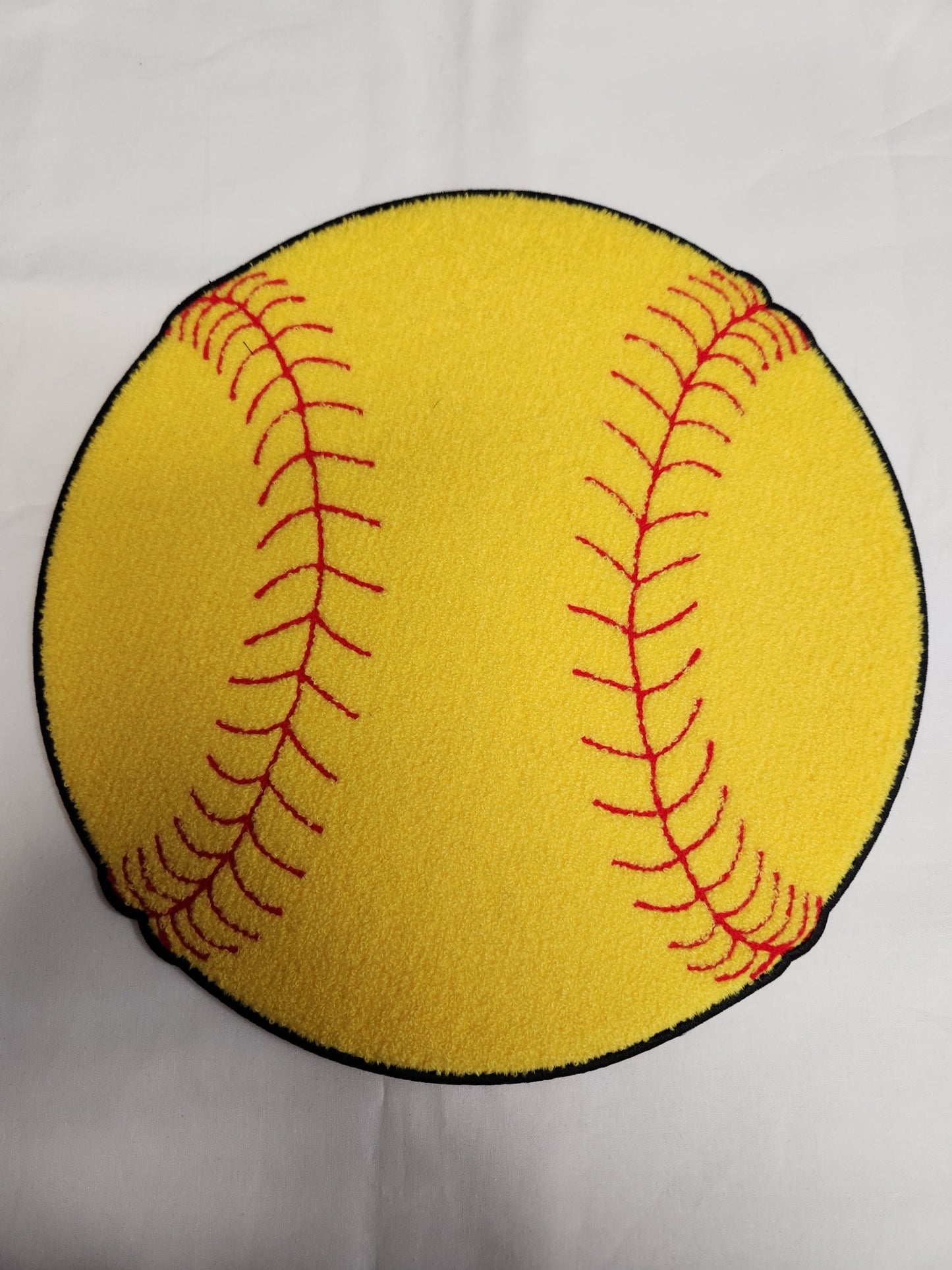 Softball Chenille Patch
