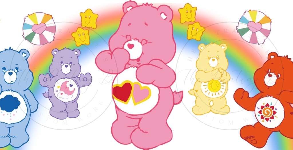 189 - Cute Bears UVDTF Glass Can Wrap