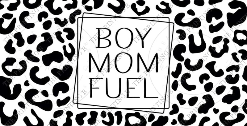 Boy Mom Fuel Uvdtf Glass Can Wrap