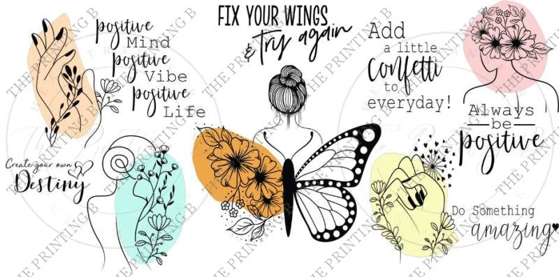 Fix Your Wings Uvdtf Glass Can Wrap - 27
