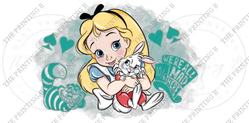Girl With Mad Hats Uvdtf Glass Can Wrap - 87