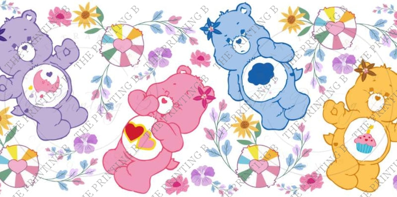 Happy Bears Uvdtf Glass Can Wrap - 68