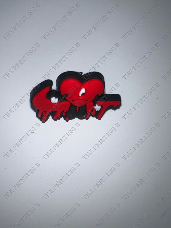 Heart Check Straw Topper