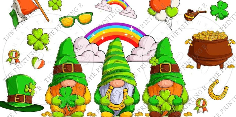 Leprechauns Uvdtf Glass Can Wrap - 106
