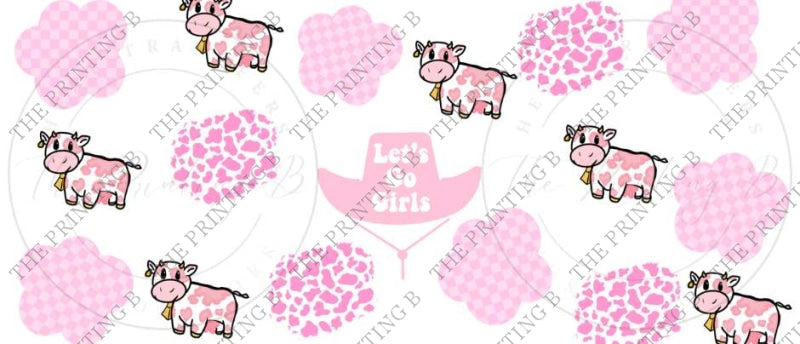 Lets Go Girls Uvdtf Glass Can Wrap -110