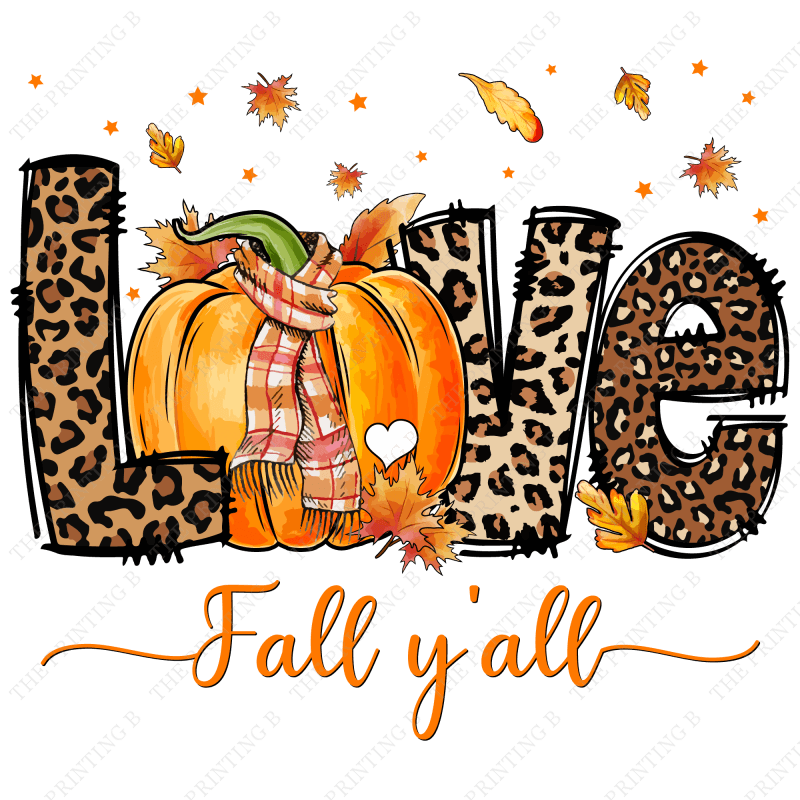 Love Fall Orange