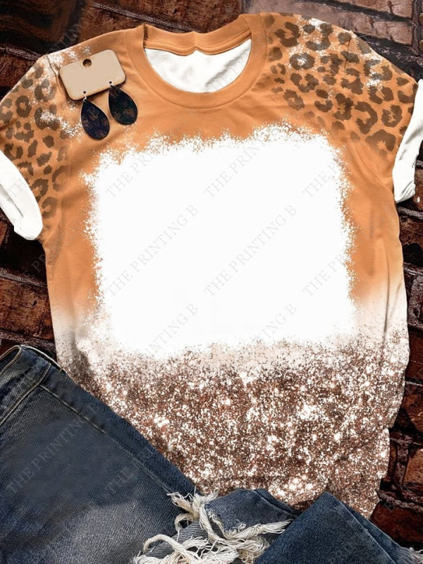Orange N Rose Gold Glitter (E5)