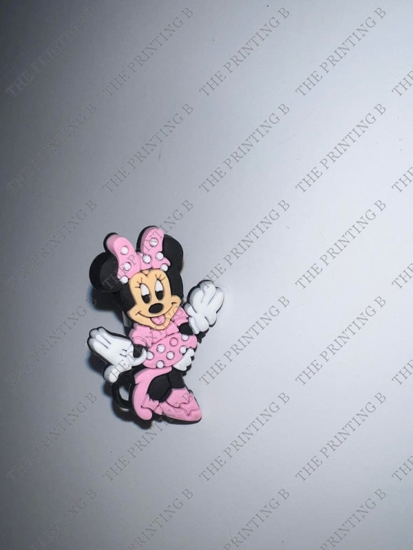 Pink Mouse Straw Topper