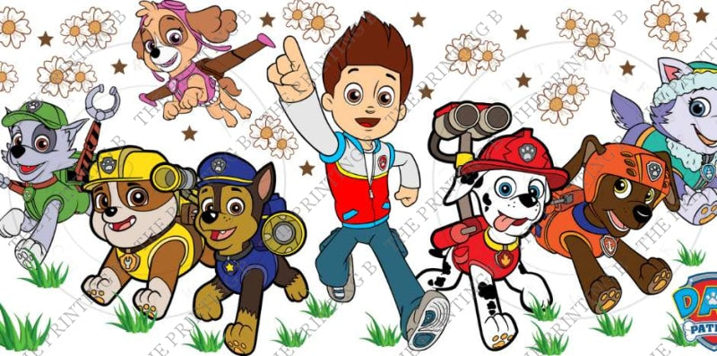 Power Dogs Uvdtf Glass Can Wrap - 103