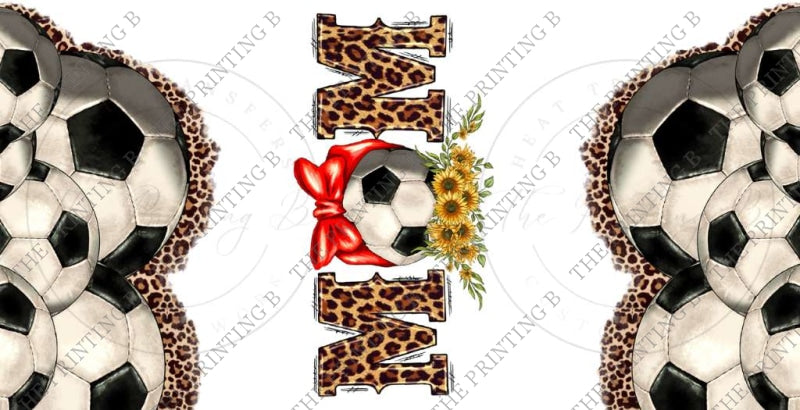 Soccer Mom Uvdtf Glass Can Wrap