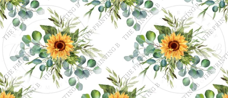 Sunflowers Uvdtf Glass Can Wrap - 81