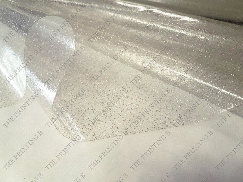 Transparent Glitter Htv Sheet