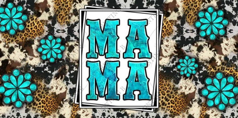 Western Mama Uvdtf Glass Can Wrap - 88