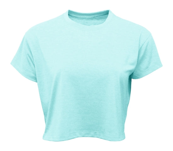 Women Soft-Tek Blend Crop T-Shirt