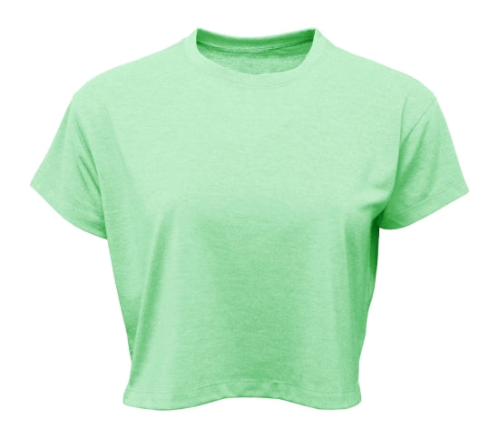 Women Soft-Tek Blend Crop T-Shirt