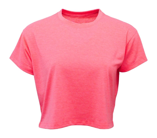 Women Soft-Tek Blend Crop T-Shirt