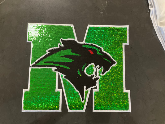 Wolverine sequins patch