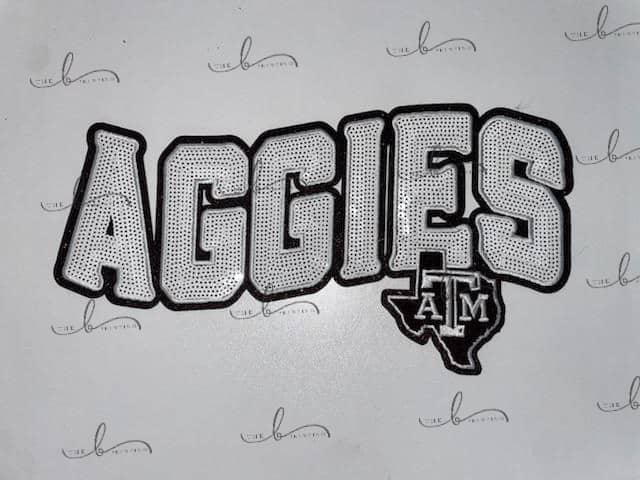 Aggies Sequins Patch