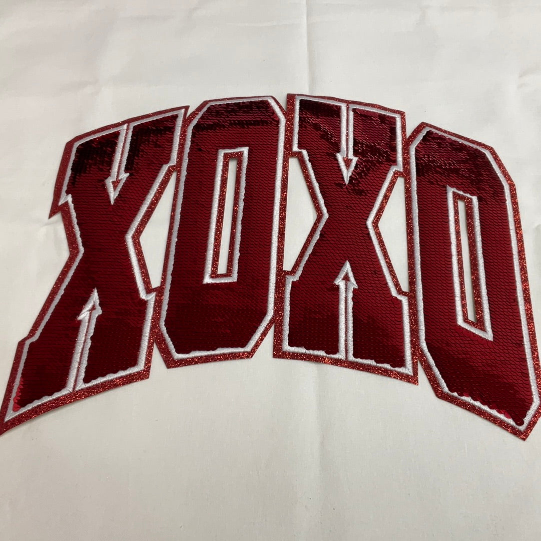 XOXO Sequins Patch