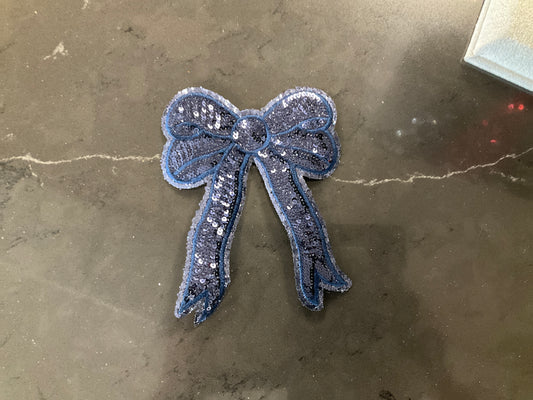 Blue bow