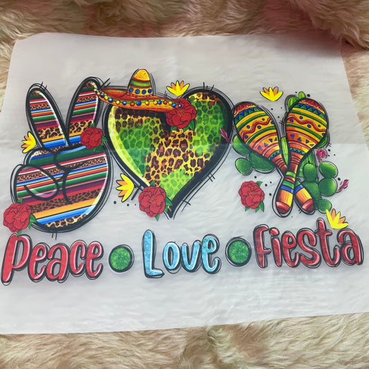 Peace love fiesta