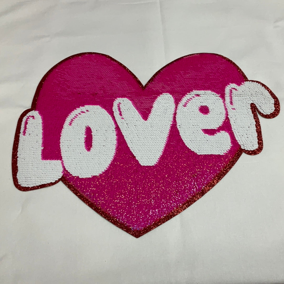 Lover Sequins Patch