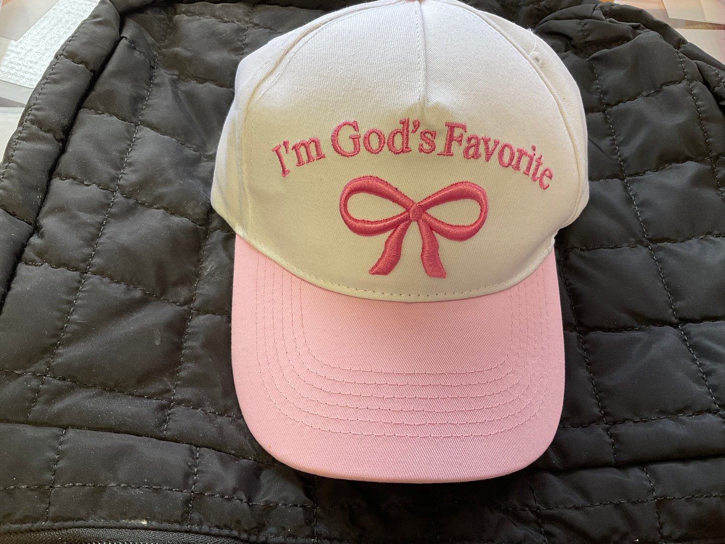 Im Gods favorite Embroidered Cap