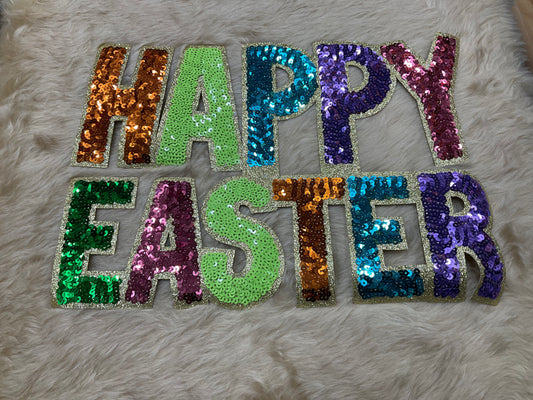 Happy Easter sequins