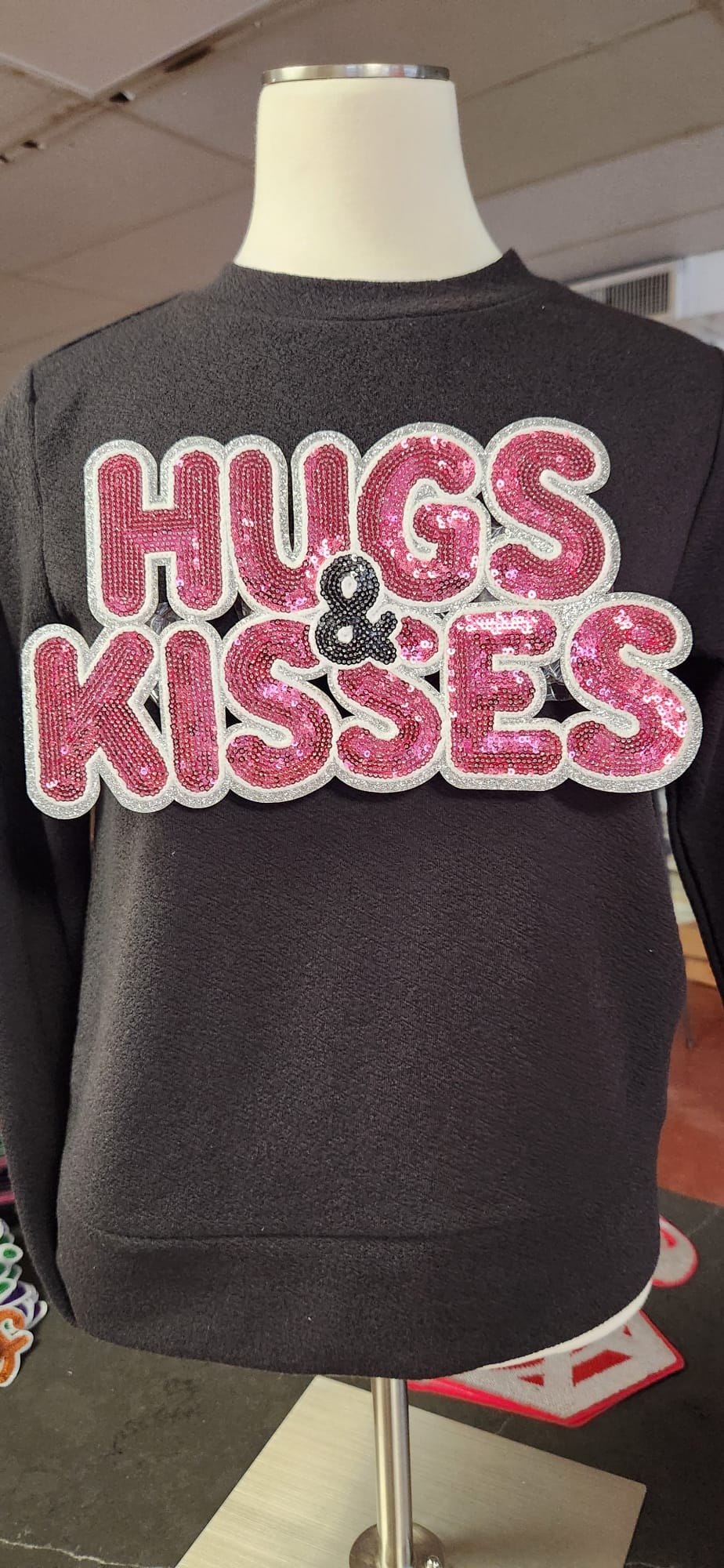 Hugs and kisses sweater