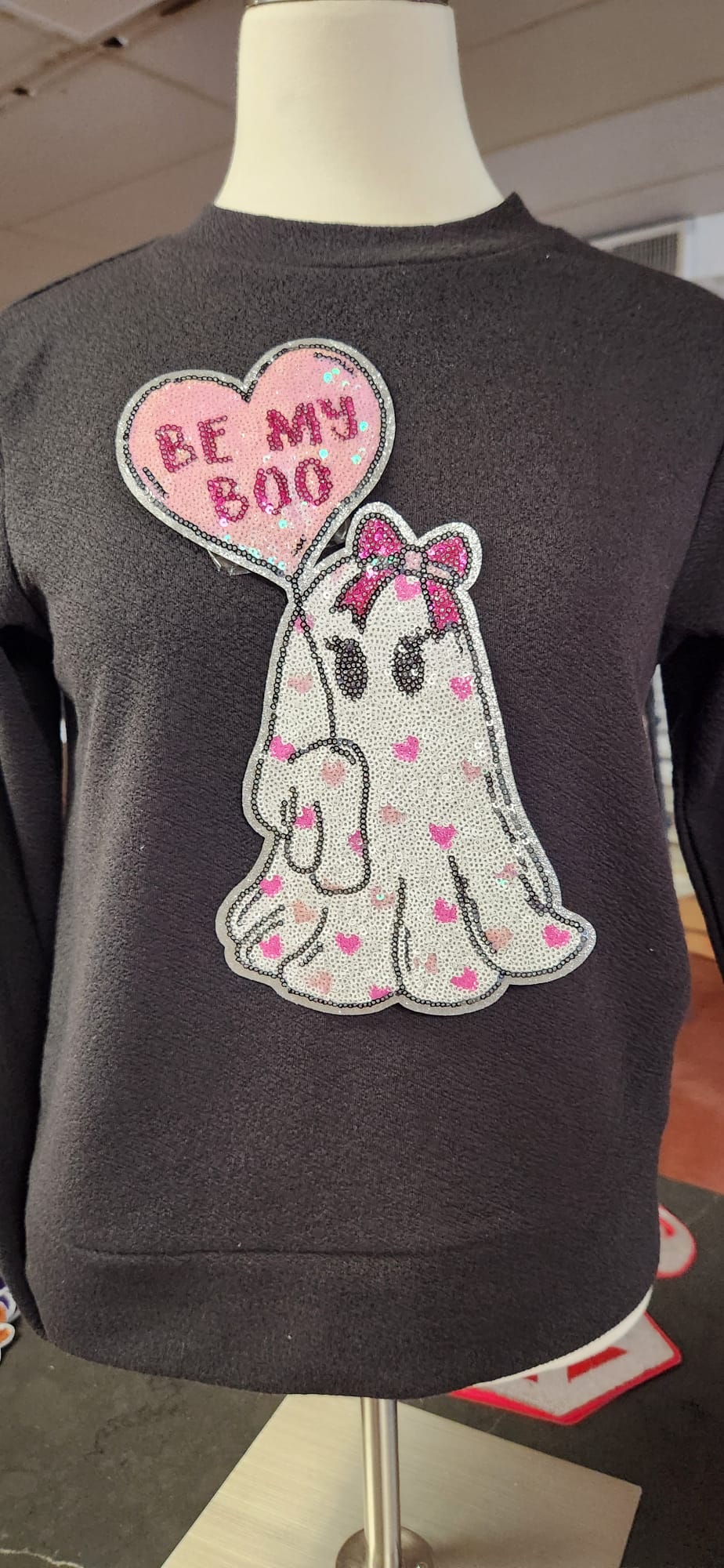 Valentine's Ghost Sweater