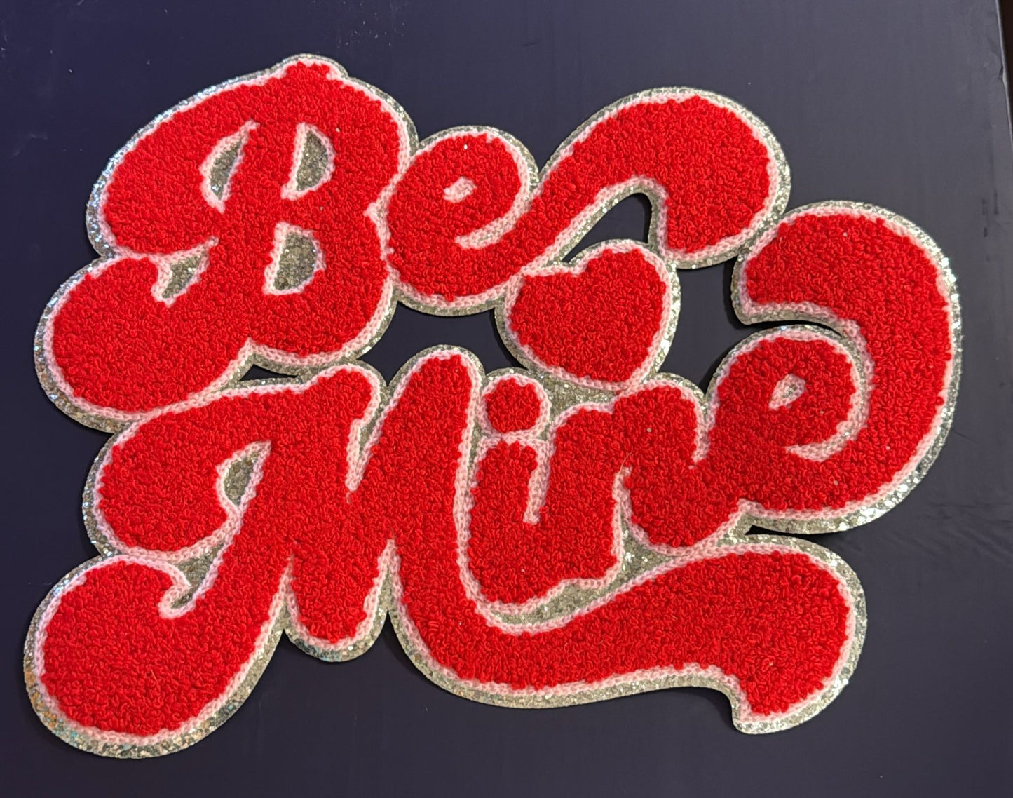 #8 B mine red and pink