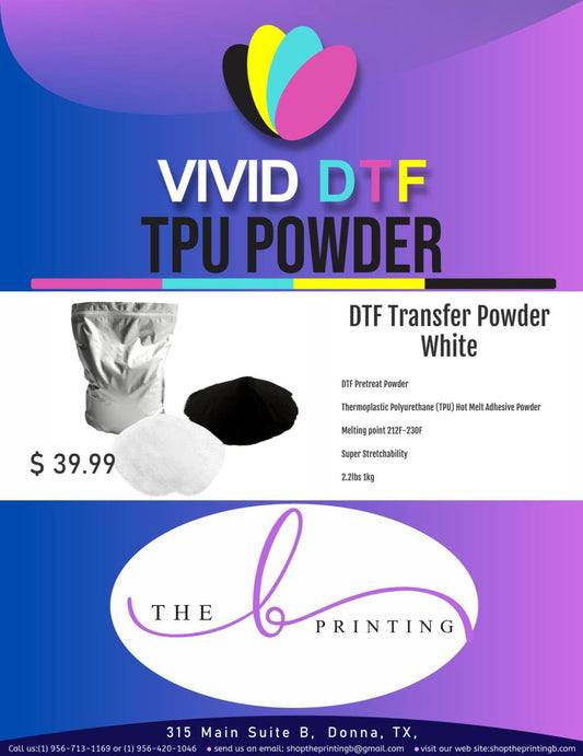 Vivid DTF TPU Powder