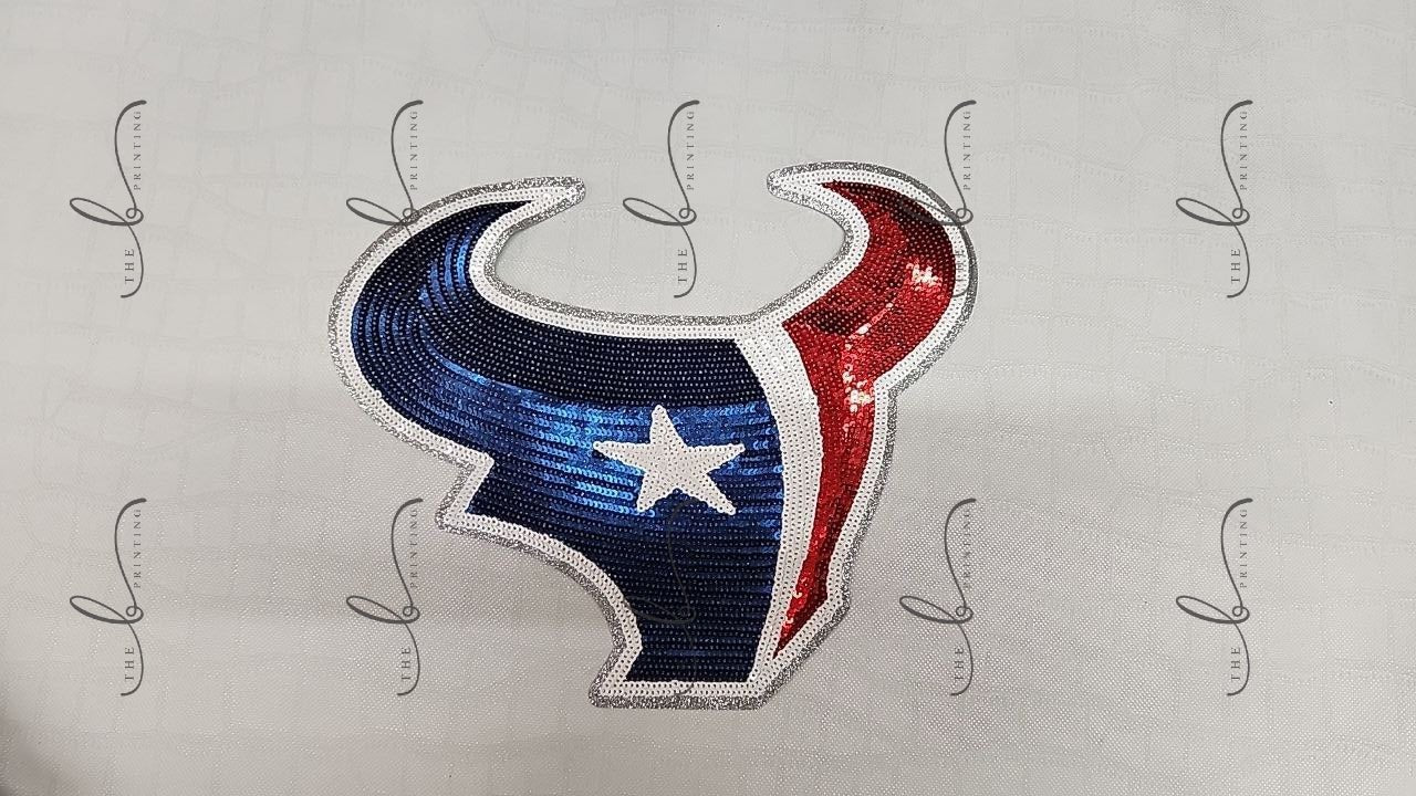 Texans Sequins Patch