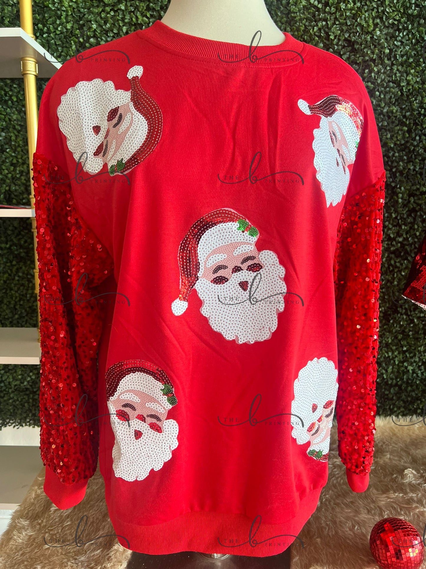 Santa light sweater