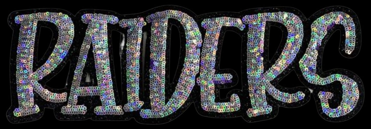 Raiders Sequins