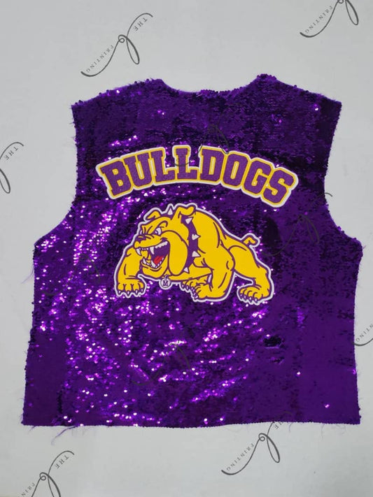 Bulldogs sequins jacket (Pre -Sales)