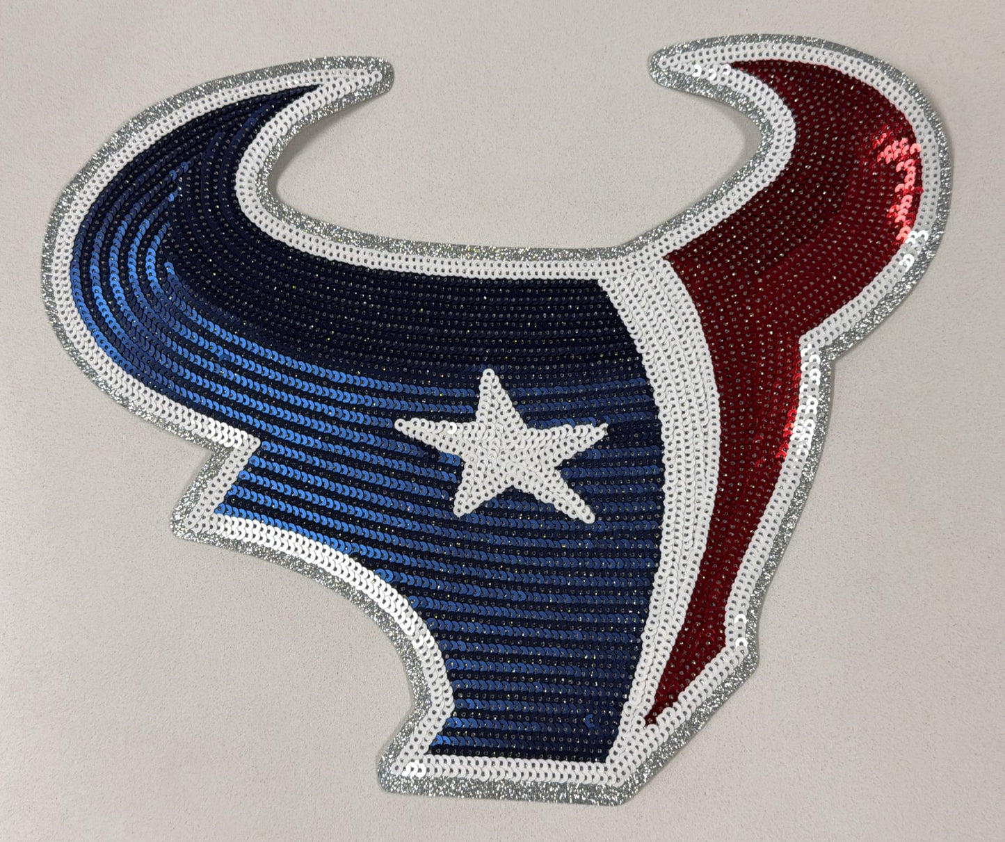 Texans Sequins Patch
