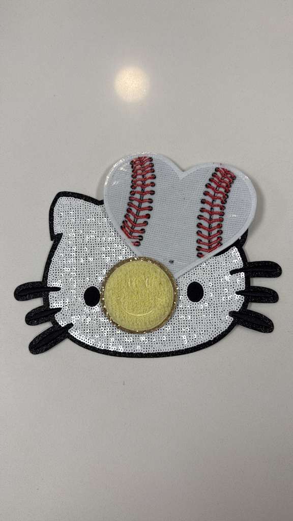 Heart-shaped baseball