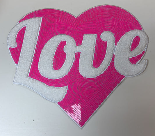 #14 Pink love heart