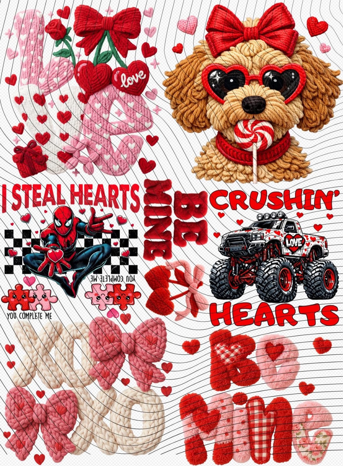 Valentine 1 Gangsheet